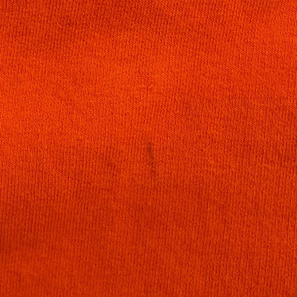 Streetz Iz Watchin Orange Track Joggers w/ GOAT woman’s sz XL 95% cotton pockets - Picture 6 of 11